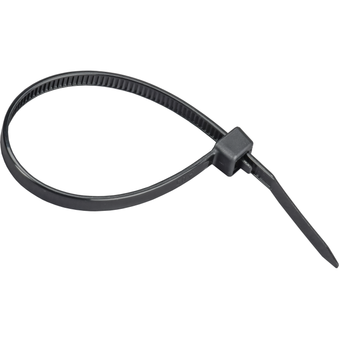 Хомут IEK UHH13-D048-200-100-K02 4.8х200мм P6.6 съемный черн. (уп.100шт)
