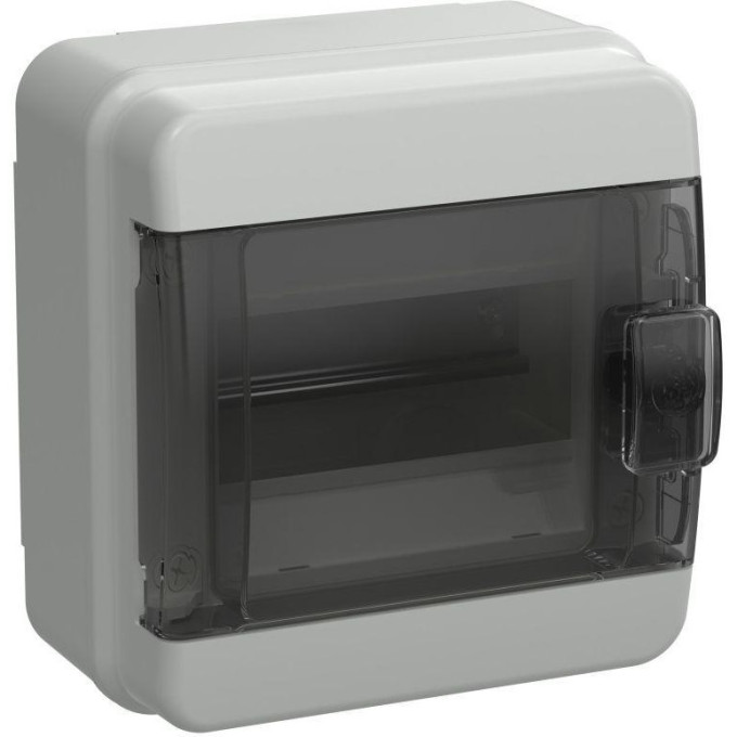 Корпус пластиковый IEK TEKFOR КМПн-6 IP65 черная прозрачная дверь TF5-KP72-N-06-65-K03-K02 TF5-KP72-N-06-65-K03-K024