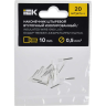 Наконечник IEK НШВИ 0.5-10 белый (20 шт) UGN11-D05-010-020