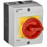 Переключатель кулачковый IEK MI-CS22-010-091 10А (сх. 91) в боксе закрытая рукоятка аварийный MI-CS22-010-0911
